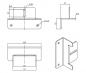 Preview: Modulhalter Set Z Profil “Slim” (1 Modul)