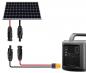 Mobile Preview: Komplettset EcoFlow "Blackwow" inkl.  EcoFlow Delta 2, JA Solar 370W Modul All black, Kabel XT60 und Halterung „EASY“