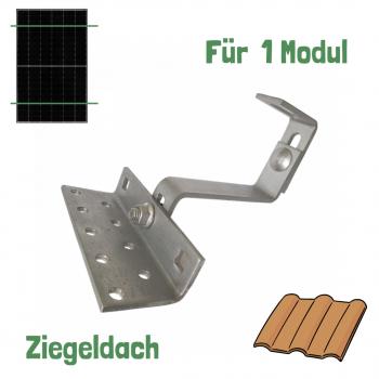 Modulhalter Set Dach "Frankfurter Pfanne" VS  senkrecht / waagrecht (1 Modul)