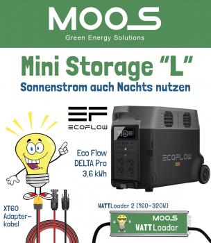Mini Storage “L” - Sonnenstrom auch Nachts nutzen