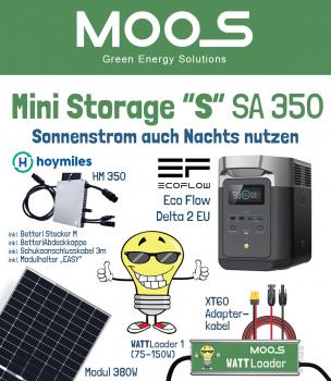 Mini Storage “S” SA 350 - Sonnenstrom auch Nachts nutzen