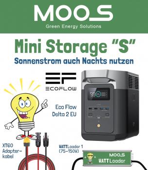 Mini Storage “S” - Sonnenstrom auch Nachts nutzen