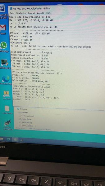 Smart 451 BMS Austauschgerät / Fehlercode: P18051C