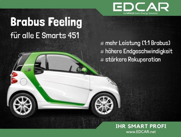 Tuning Elektro Smart 451 ED3 Brabus Feeling + Tempomat / Reku